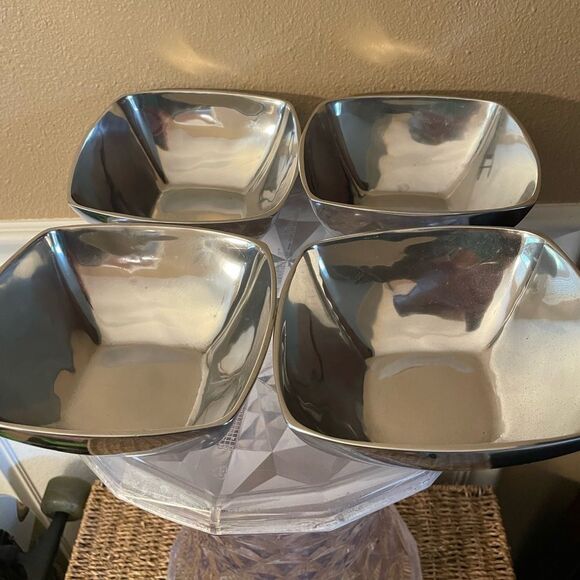 Artland 4 Aluminum Decorative Bowls - Picture 13 of 14